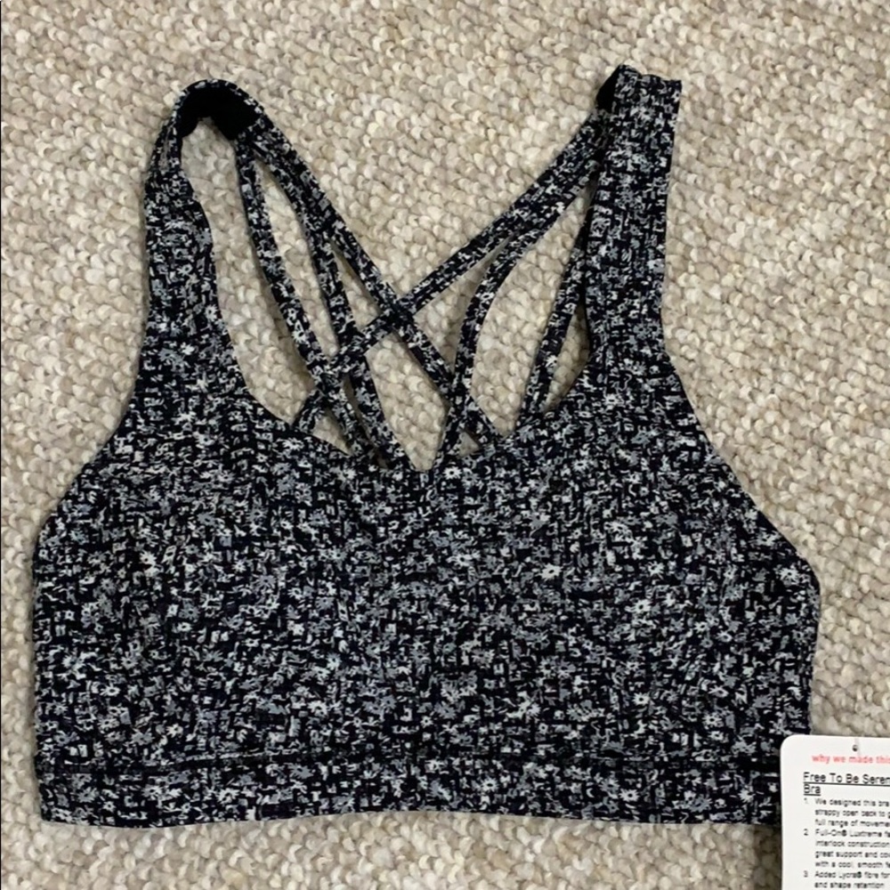 NWT Lululemon free to be serene bra